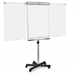 Flipchart-fahrbar-ausgeklappt